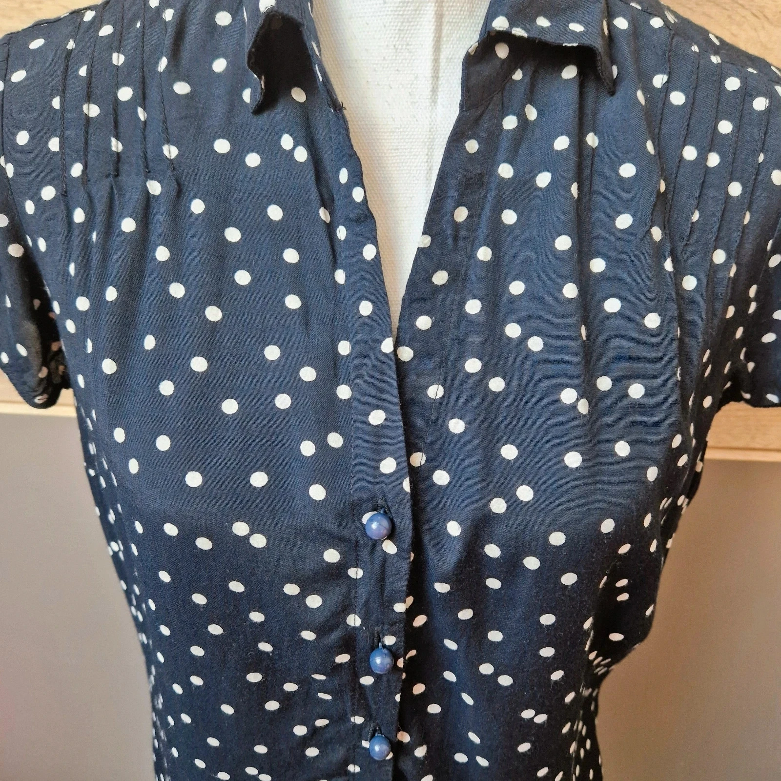 Polka dot blouse – photo 2